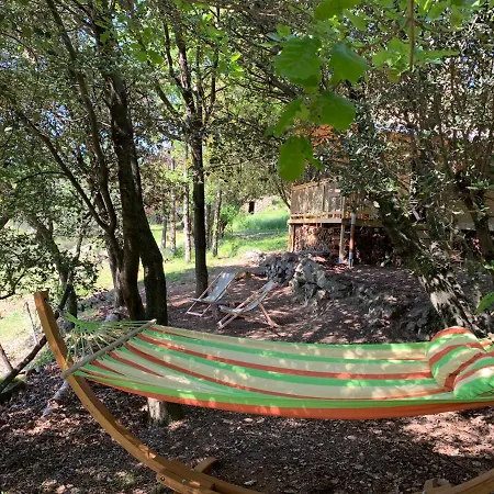 Luxury tent Le Sur Pilotis Portes (Gard)
